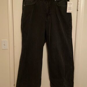H&M Black Flare & Wide Leg Jeans